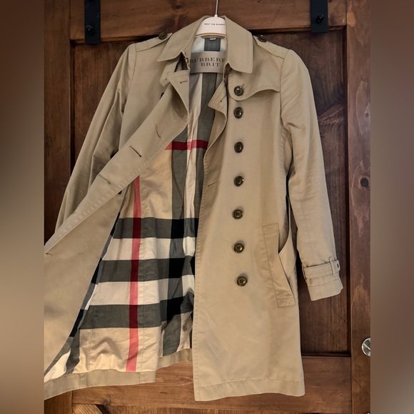 Burberry Brit Trench Coat - Picture 2 of 3